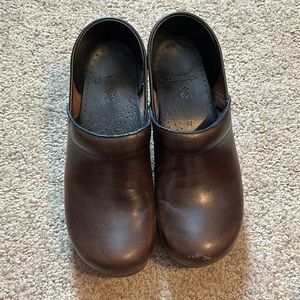 Brown Dansko Clogs